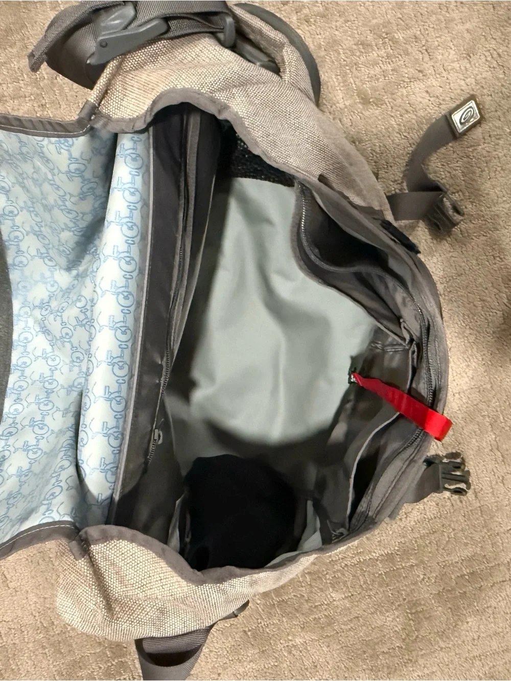 Timbuk2 Stork Messenger Bag Diaper Bag Travel Bag EUC